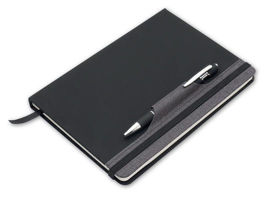 NOTES IN P.U. TERM. C/ELASTICO E P/PENNA F.TO 15X21