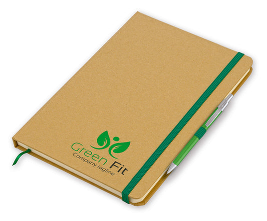 ECO-NOTES CART.NAT. C/ELASTICO E P/PENNA F.TO 15X21