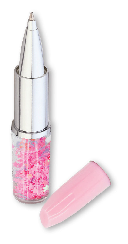 PENNA ROSSETTO CON LIQUIDO REFIL NERO