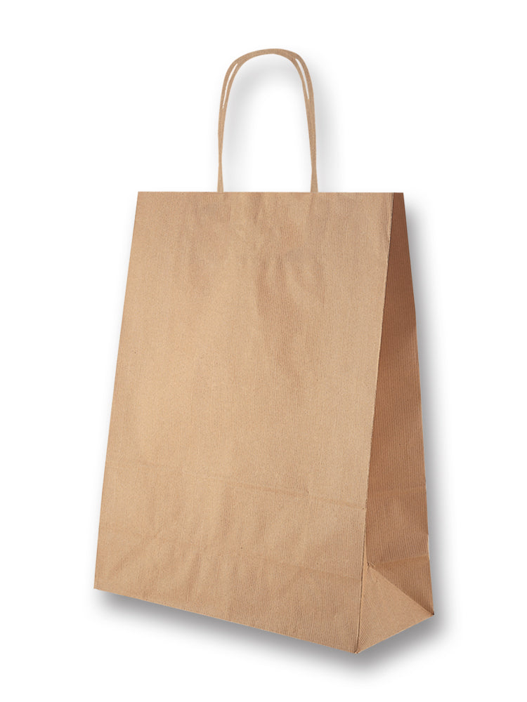 SHOPPER MANICA RITORTA IN CARTA CM.18x8x24
