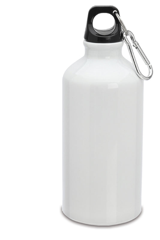 BORRACCIA ALLUMINIO 400ML C/MOSCHETTONE