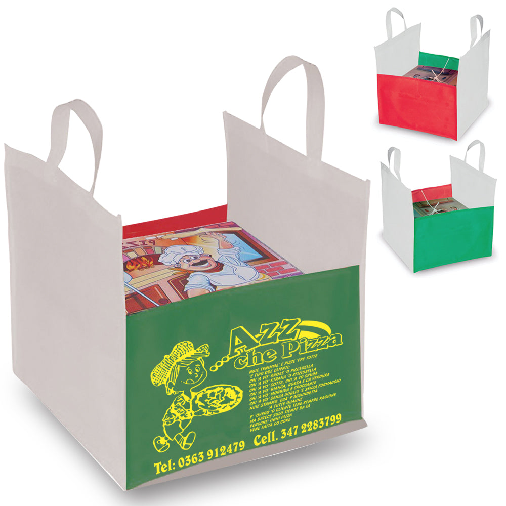PORTAPIZZE TRICOLORE INTNT CM.36x37x36