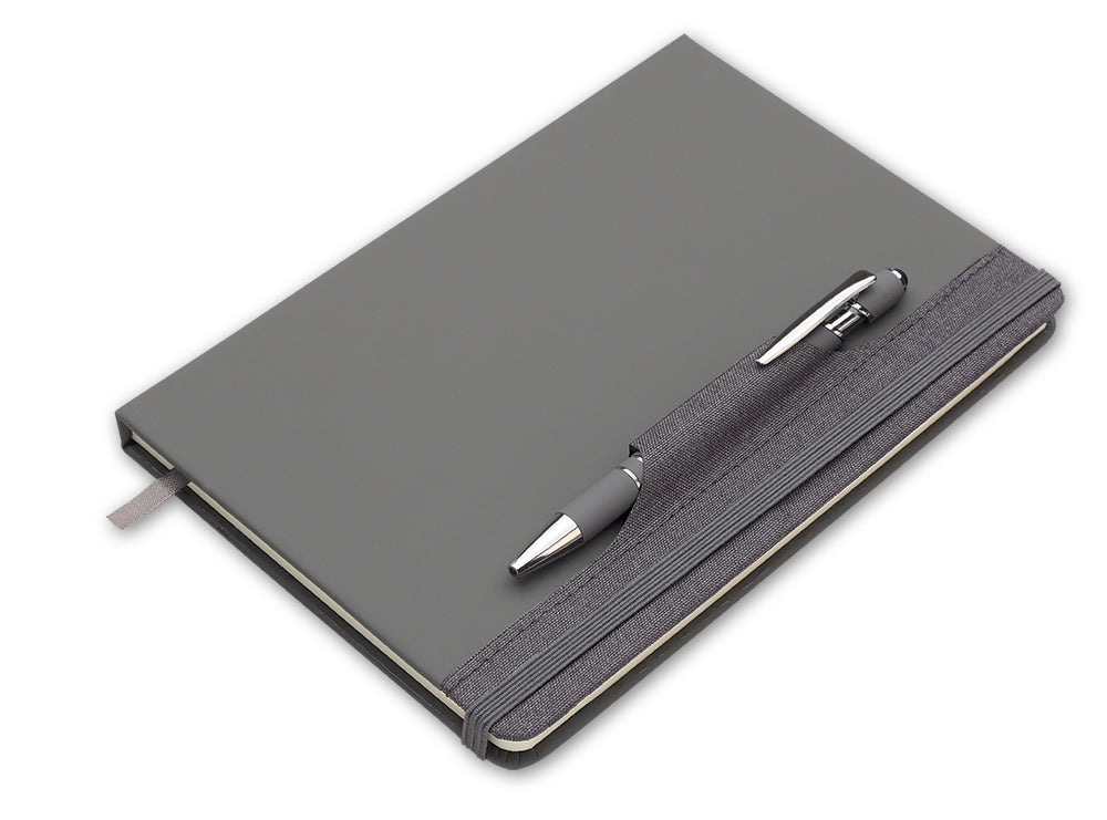 NOTES IN P.U. TERM. C/ELASTICO E P/PENNA F.TO 15X21