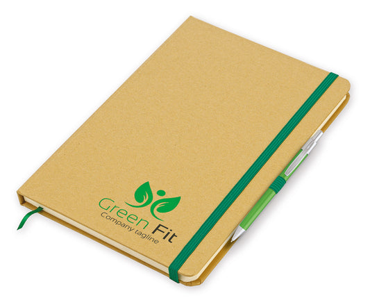 ECO-NOTES CART.NAT. C/ELASTICO E P/PENNA F.TO 15X21