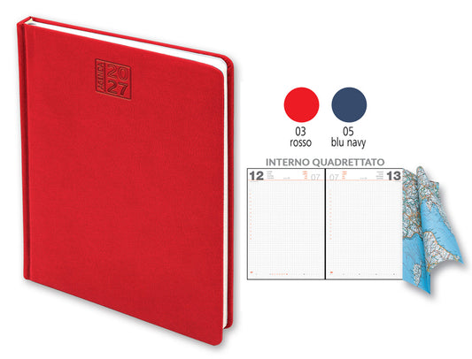 AGENDA IN P.U. TERM. IMB. INT.15x21 GIORN. QUADRETTI