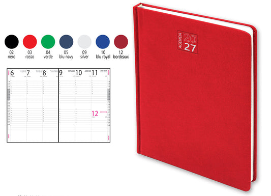 AGENDA IN P.U. TERMOVIRANTE INT.17X24 SETTIMANALE