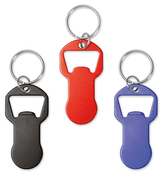 P/CHIAVI ALLUMINIO GETTONE X CARRELLO +APRIBOT.