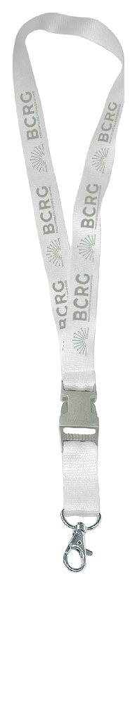 LAYNARD/PORTABADGE BIANCO-spessore 1mm.-CM.93x2