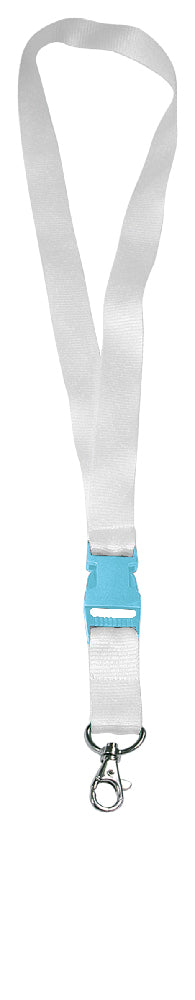 LAYNARD/PORTABADGE BIANCO-spessore 1mm.-CM.93x2