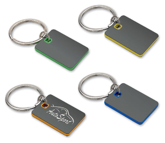P/CHIAVI CLIP BLACK ALLUMINIO+METALC.