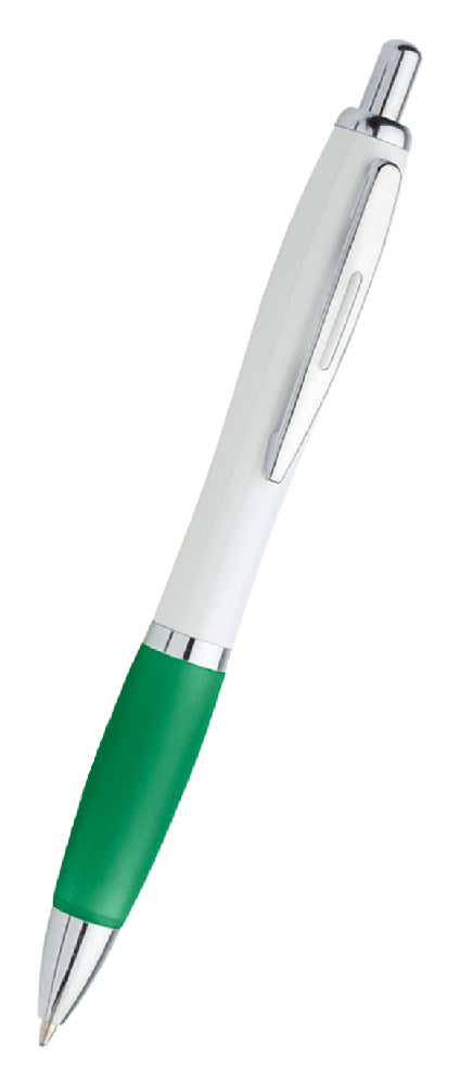 PENNA "ILENIA"FUSTO BIANCO CLIP MET.