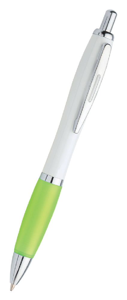 PENNA "ILENIA"FUSTO BIANCO CLIP MET.