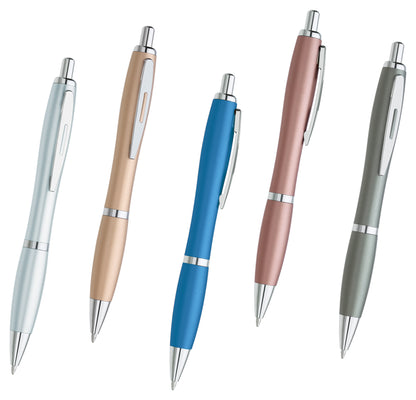 PENNA "ILENIA METALLIC"CLIP METALLO