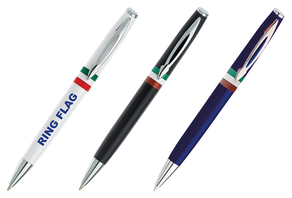 PENNA "RING FLAG" CLIP METALLO