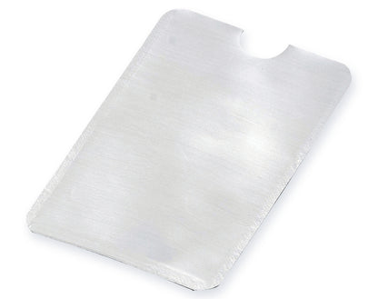 PORTACARDS 1 POSTO IN ALLUMINIO PROTEZ. RFDI