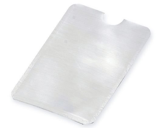 PORTACARDS 1 POSTO IN ALLUMINIO PROTEZ. RFDI