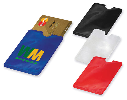 PORTACARDS 1 POSTO IN ALLUMINIO PROTEZ. RFDI