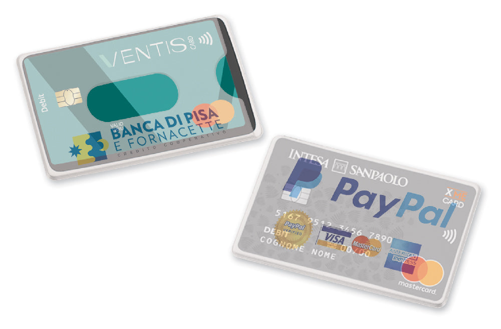 PORTACARDS 1 POSTO IN PVC MORBIDO