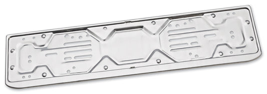 SUPPORTO CORNICE TARGA POSTERIORE ALLUMINIO