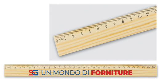 RIGHELLO CM. 30 IN LEGNO