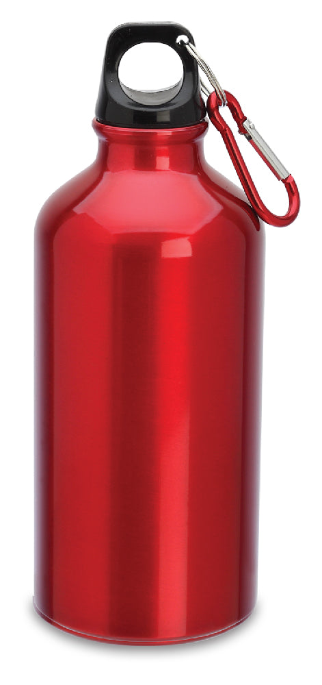 BORRACCIA ALLUMINIO 500ML C/MOSCHETTONE