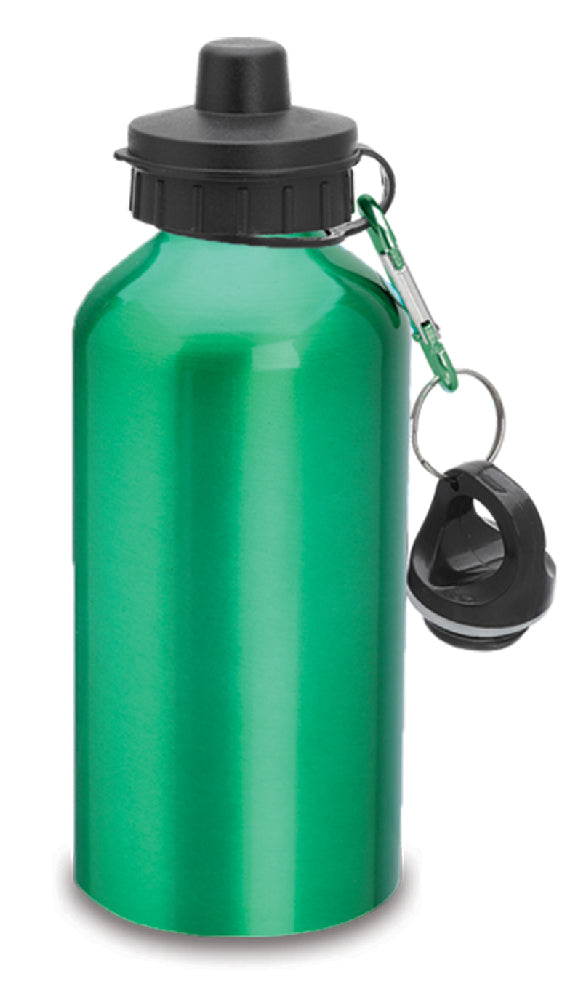 BORRACCIA ALLUMINIO 500ML C/MOSCHETTONE