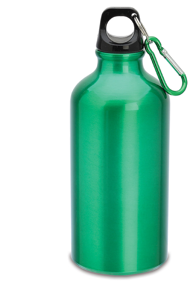 BORRACCIA ALLUMINIO 400ML C/MOSCHETTONE