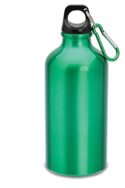BORRACCIA ALLUMINIO 400ML C/MOSCHETTONE