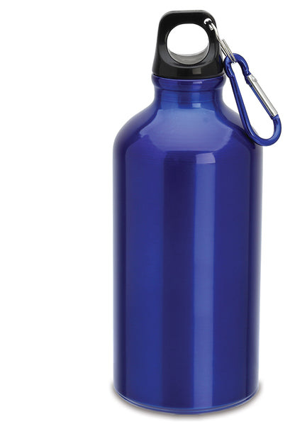 BORRACCIA ALLUMINIO 400ML C/MOSCHETTONE