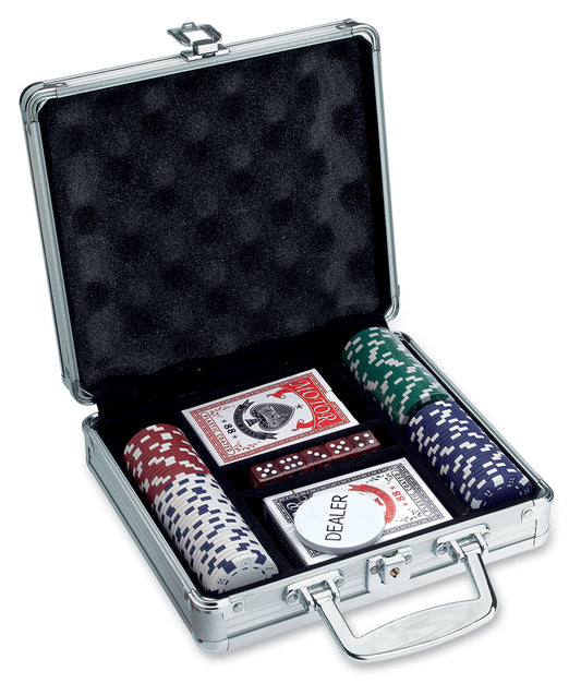 SET POKER:VALIGETTA ALLUM+100FICHES