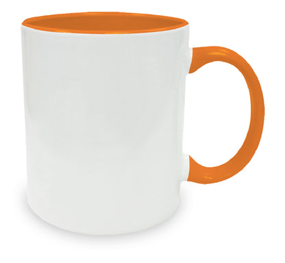 TAZZA IN CERAMICA INTERNOeMANICO COLORATO