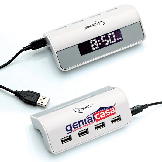 MULTIPRESA USB C/OROLOGIO