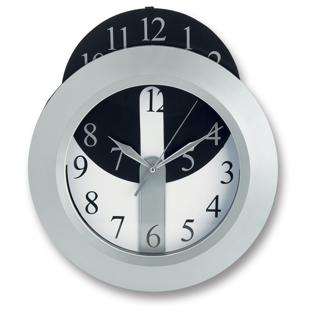 OROLOGIO DA MURO CIRC. 2 QUADRANTI