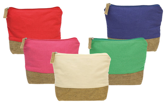 NECESSAIRE DA VIAGGIO IN COTONE E YUTA