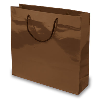 BORSA IN CARTA PLASTIFICATA CM.38x30x12