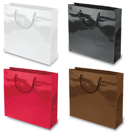 BORSA IN CARTA PLASTIFICATA CM.38x30x12