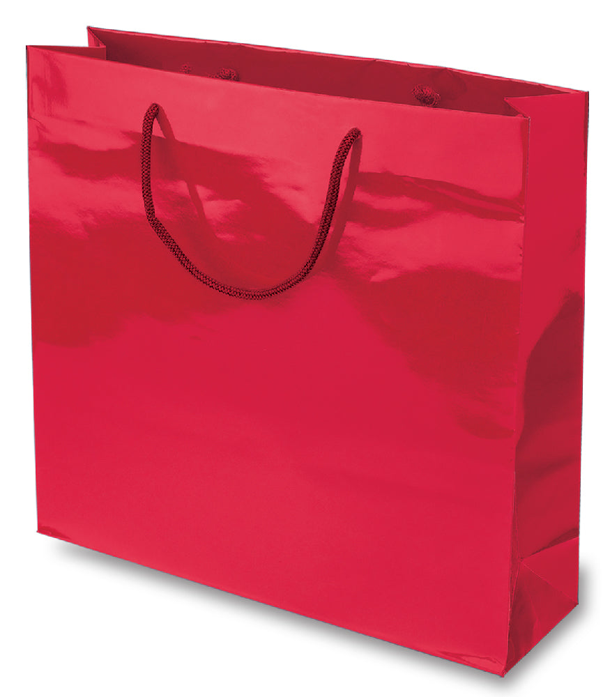 BORSA IN CARTA PLASTIFICATA CM.43x39x14