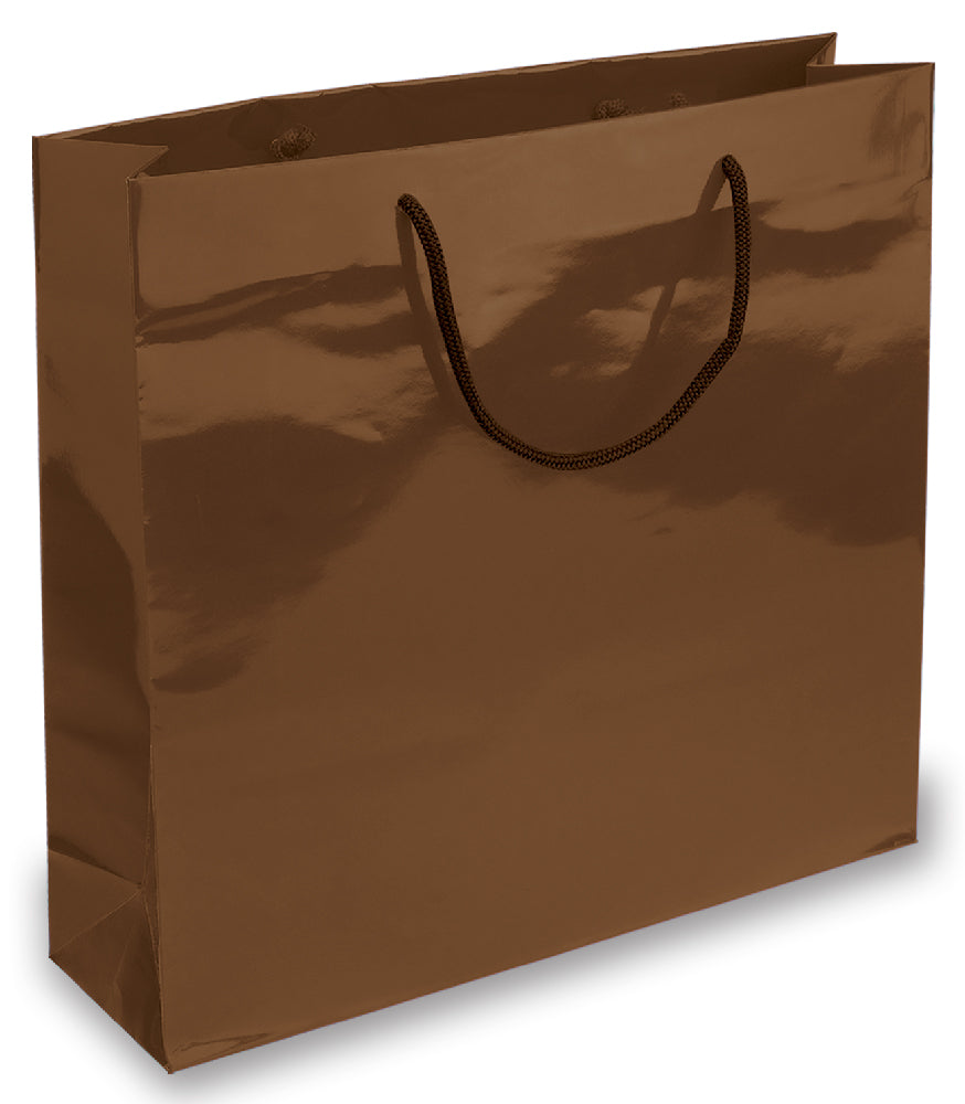 BORSA IN CARTA PLASTIFICATA CM.58x47x14