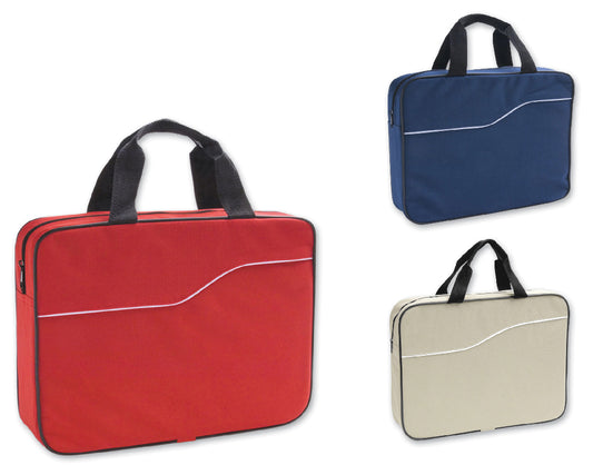 BORSA P/DOCUMENTI CON CERNIERE