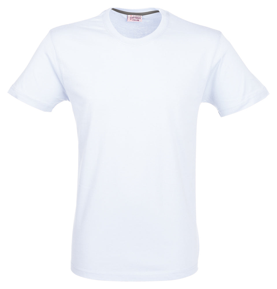 T-SHIRT C.CLUB "PREMIER" BIANCO 145GR
