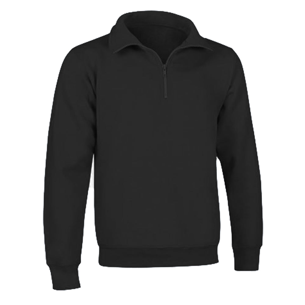 FELPA MEZZA ZIP 295GR.