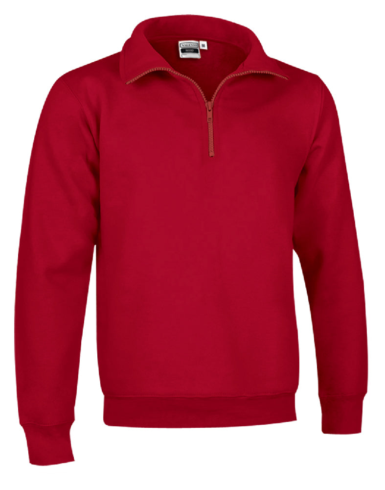 FELPA MEZZA ZIP 295GR.