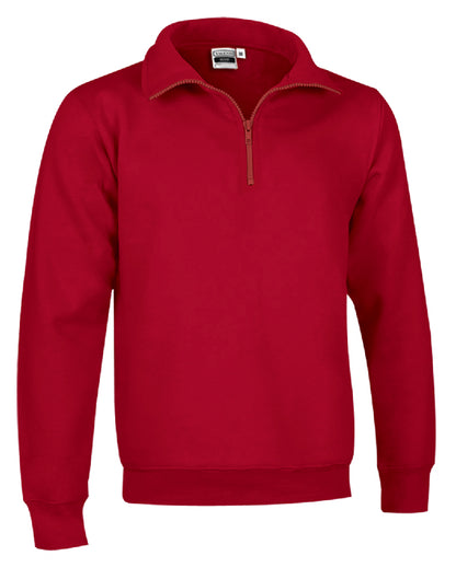 FELPA MEZZA ZIP 295GR.
