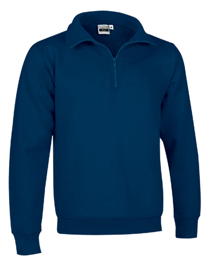 FELPA MEZZA ZIP 295GR.