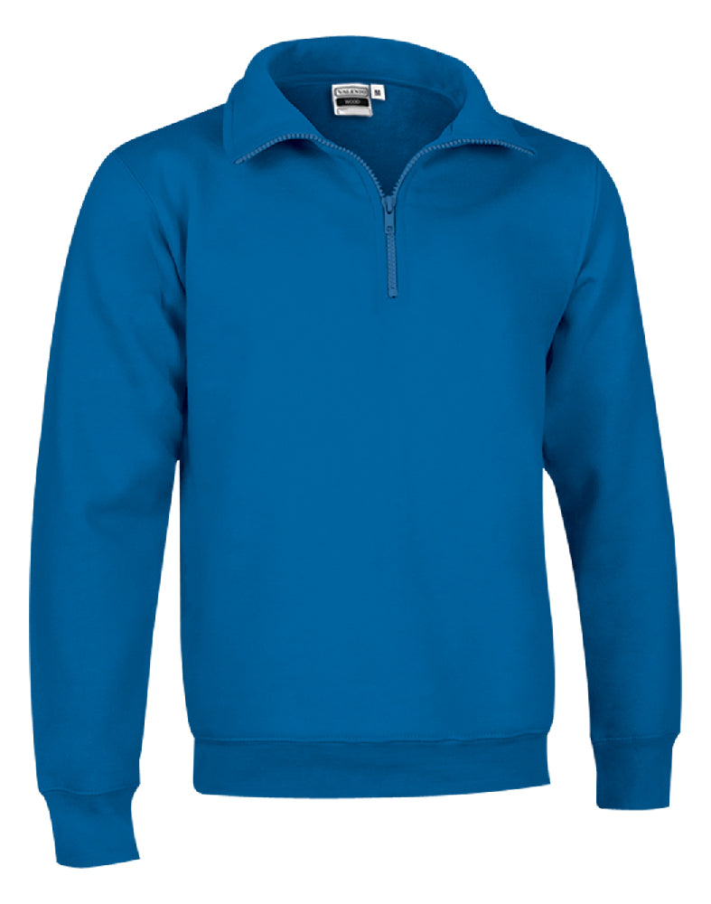 FELPA MEZZA ZIP 295GR.