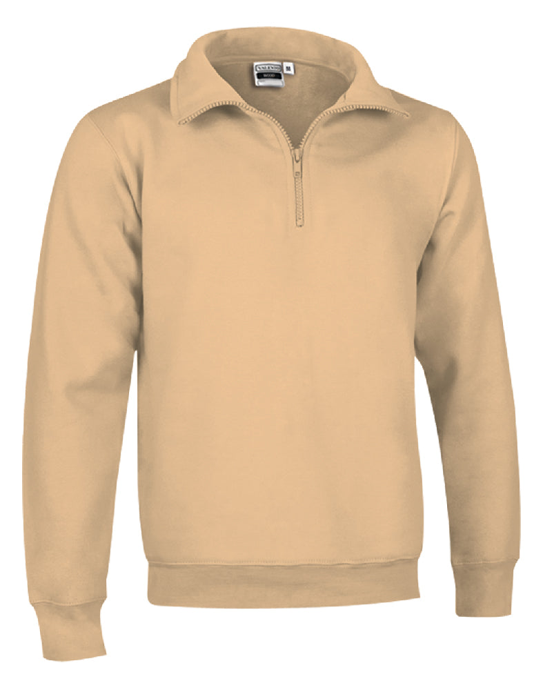 FELPA MEZZA ZIP 295GR.