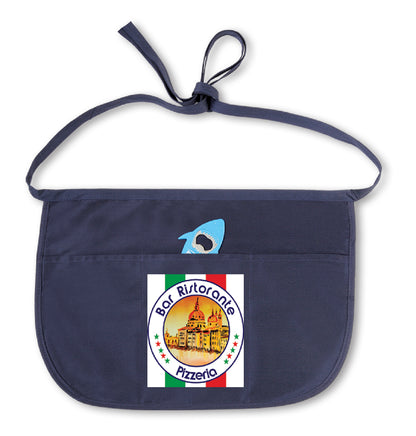 GREMBIULE DA BAR 3 TASCHE