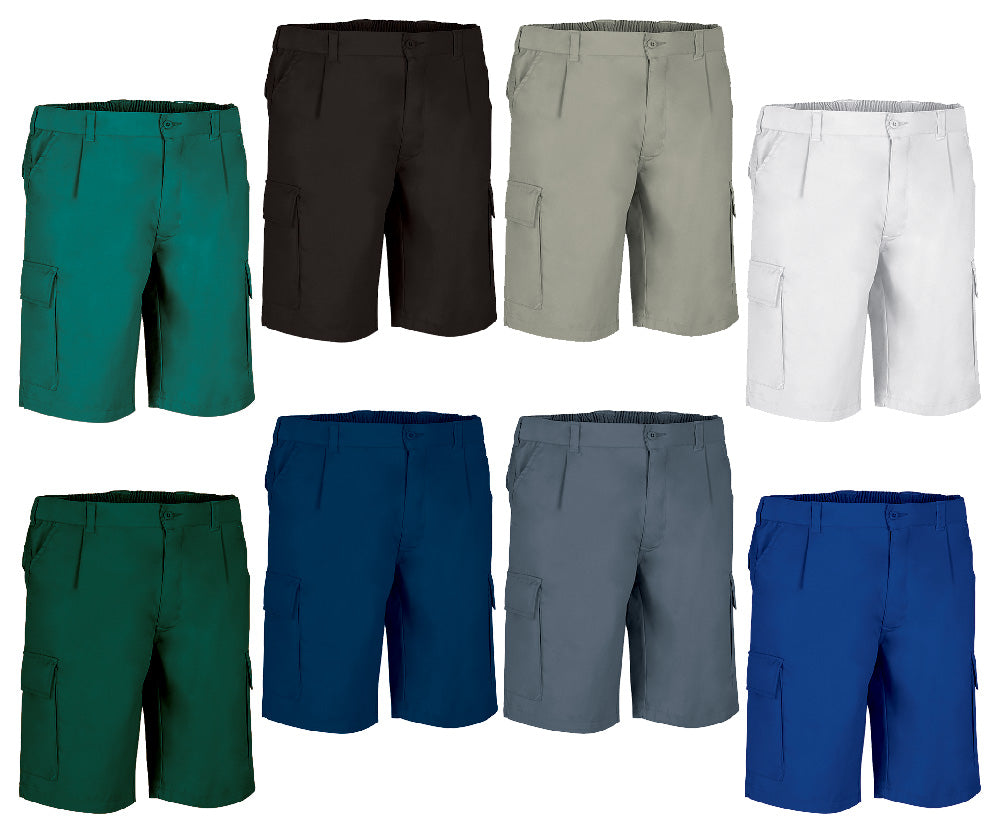 PANTALONE BERMUDA MULTITASCHE 210GR
