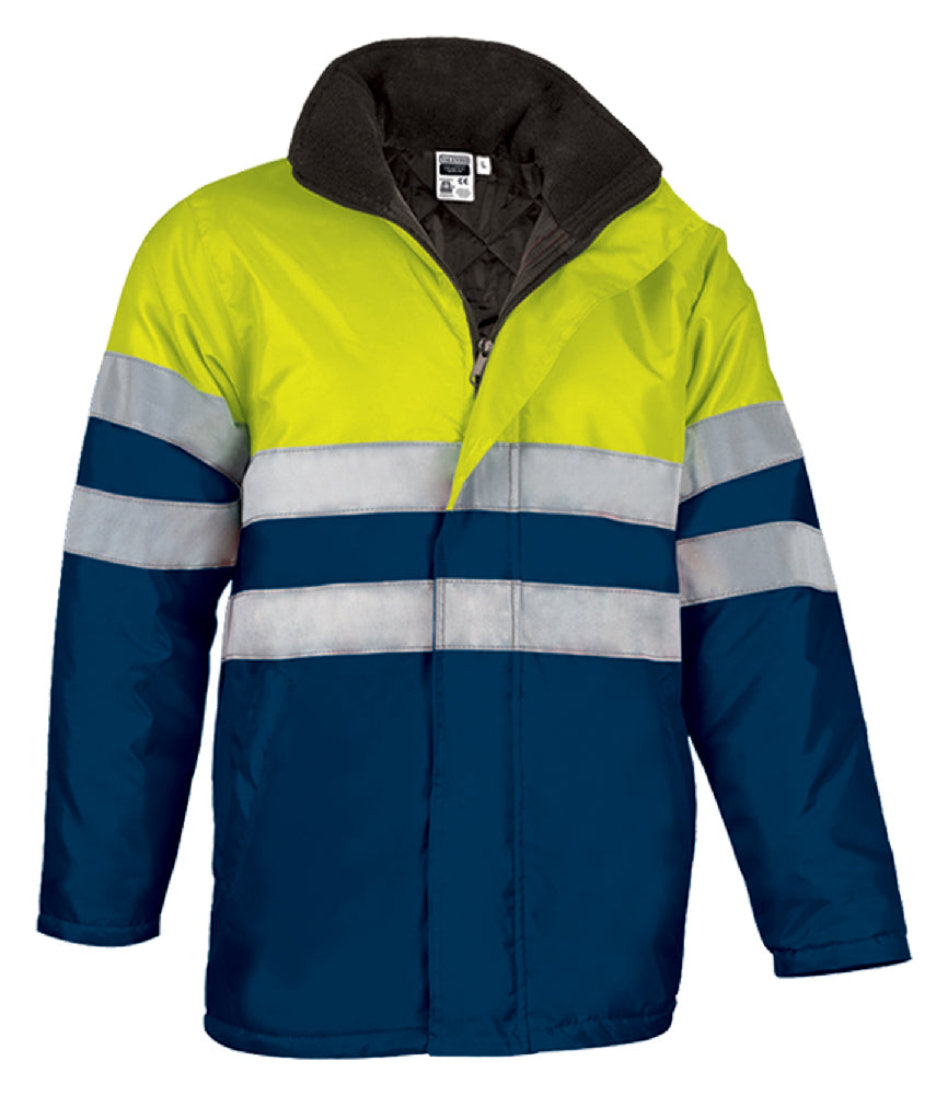 GIACCA PARKA ALTA VISIBILITA' C/CAPPUCCIO