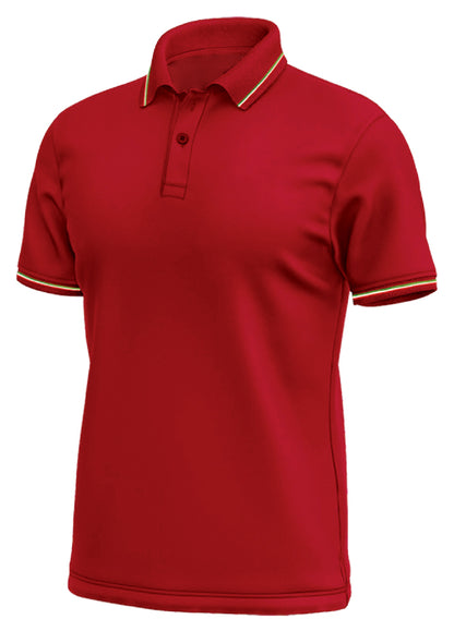 POLO PIQUE "TRICOLORE" 3 BOTTONI 190GR
